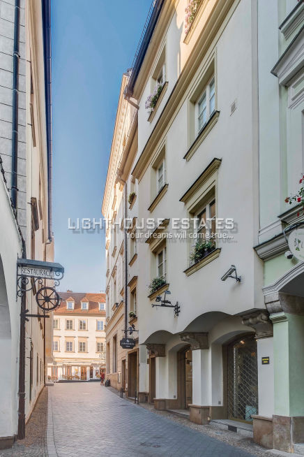 Ojedinělá nabídka prodeje domu  v historickém centru města Brna.